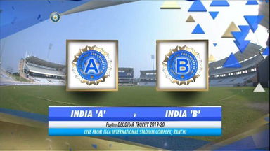 Deodhar Trophy 2019-20, IND A vs IND B: Match Highlights