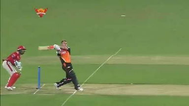 M48: SRH vs KXIP – David Warner Six