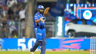 Rohit Sharma enthralls Wankhede with 68(38)