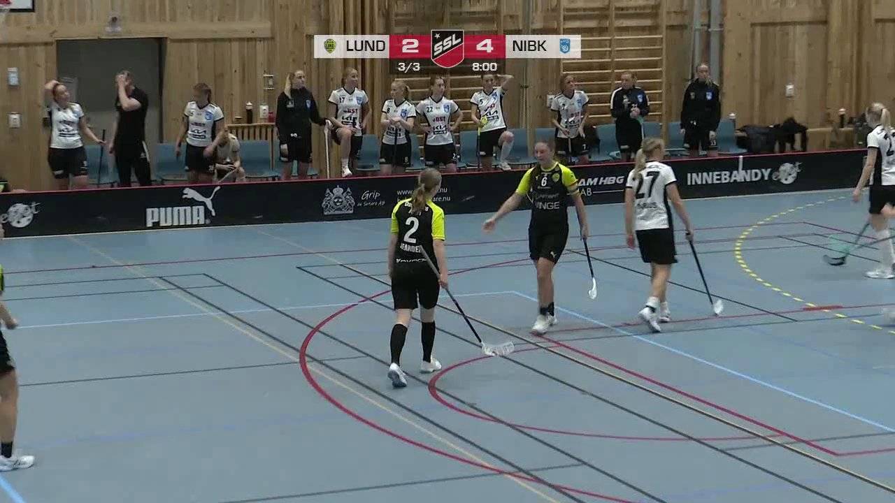 Highlights: IBK Lund Elit	- Nacka IBK