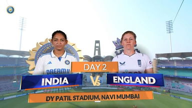 IND-W vs ENG-W 2023, 1st Test, Day 2: Match Highlights