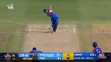 M43: DC vs MI – Jake Fraser-McGurk Six