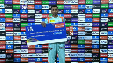 M31: LSG vs RCB – Swiggy Instamart fastest Delivery of the Match  – Dushmantha Chameera