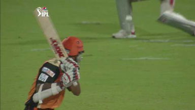M9: KXIP vs SRH –  Shikhar Dhawan Wicket