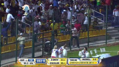 M3: CSK vs KXIP –  Dwayne Smith Six