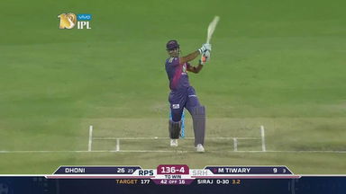 M24: RPS vs SRH   – MS Dhoni Six