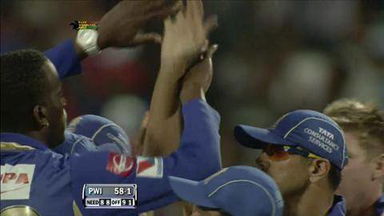 M13: PWI vs RR – Robin Uthappa Wicket