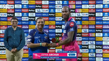 IPL 2026 M69: MI vs RR - Player of the Match - Jofra Archer