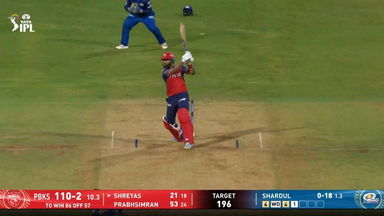 IPL 2026 M24: MI vs PBKS - Shreyas Iyer Six