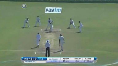 IND vs ENG 2016 - 1st Test, day 4 : Mohammed Shami six