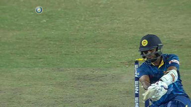 2ND T20I: IND vs SL – Dasun Shanaka Six