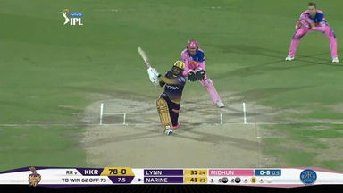 M21: RR vs KKR – Sunil Narine Six