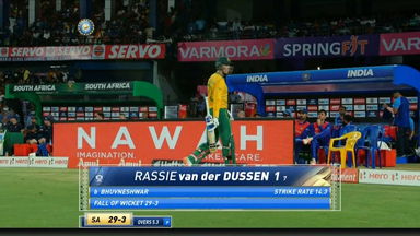 IND vs SA 2022, 2ND T20I: Rassie van der Dussen Wicket
