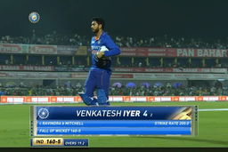 IND vs NZ 2021, 1ST T20I : Venkatesh Iyer Wicket