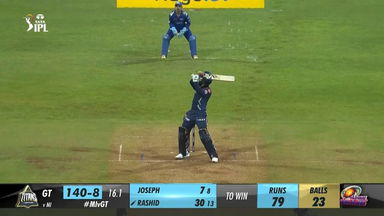 M57: MI vs GT – Rashid Khan Six