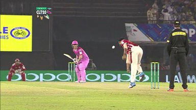 M13: KXIP vs NK –  Daniel Harris Wicket
