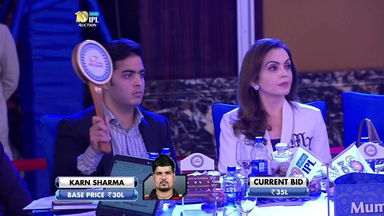 2017 VIVO IPL Player Auction - Mumbai Indians