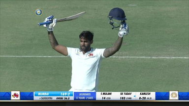 Suryakumar Yadav's stroke-filled 134 against Saurashtra