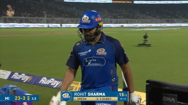 IPL 2026 M65: KKR vs MI - Rohit Sharma Wicket