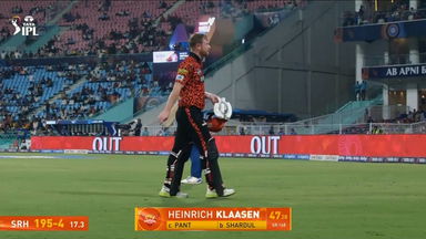 IPL 2025 M61: LSG vs SRH - Heinrich Klaasen Wicket
