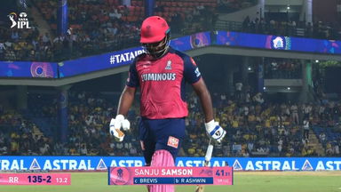 IPL 2025 M62: CSK vs RR - Sanju Samson Wicket