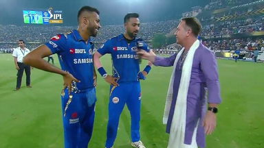 Final: MI vs CSK – Hardik Pandya & Krunal Pandya Interview