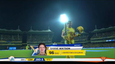 M41: CSK vs SRH – Shane Watson Wicket
