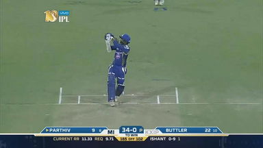 M22: KXIP vs MI – Parthiv Patel Six