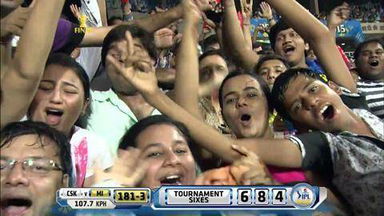 M60: MI vs CSK – Ambati Rayudu Six