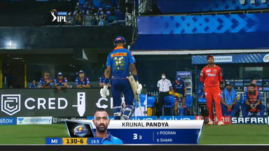 M17: PBKS vs MI – Krunal Pandya Wicket