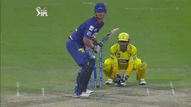 M8: CSK vs DD –  Jimmy Neesham Wicket
