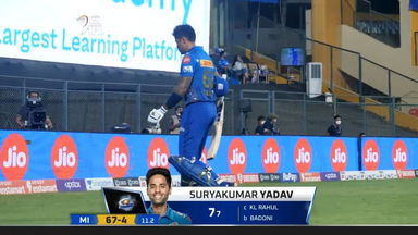 M37: LSG vs MI – Suryakumar Yadav Wicket