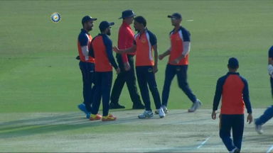 Vijay Hazare Trophy 2021-22, Madhya Pradesh v Chandigarh: Fall of wicket