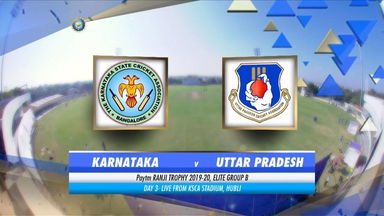 Ranji Trophy 2019-20: Karnataka vs Uttar Pradesh - Day 3 Highlights