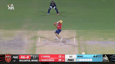 M37: PBKS vs GT – Prabhsimran Singh Six