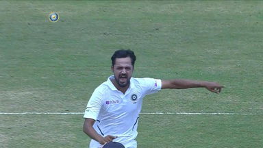 Test No.1 & wicket No.1 for Shahbaz Nadeem