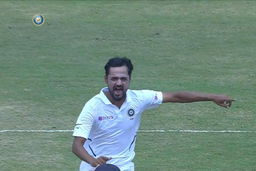 Test No.1 & wicket No.1 for Shahbaz Nadeem