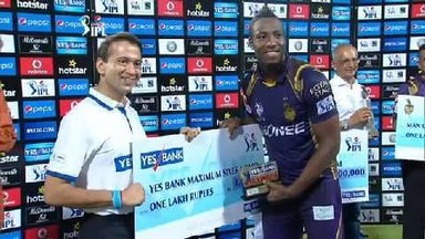 M30: KKR vs CSK – Yes Bank Maximum Sixes