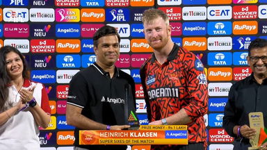 IPL 2025 M68: SRH vs KKR - Angel One Super Sixes of the Match - Heinrich Klaasen