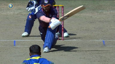 SMAT 2023: 4, 4, 4, 6: Abhishek Goswami takes the attack to K Gowtham