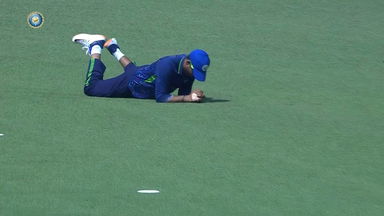 Syed Mushtaq Ali Trophy 2022 PQF1: Haryana captain Himanshu Rana's superb diving catch