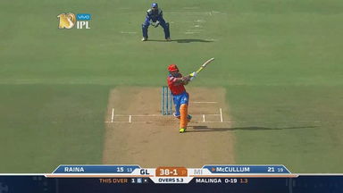 M16: MI vs GL  – Brendon McCullum Six