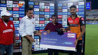 M38: SRH vs KKR – Man of the Match – Khaleel Ahmed