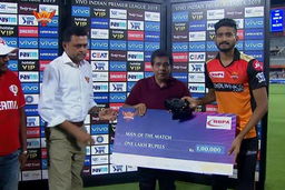 M38: SRH vs KKR – Man of the Match – Khaleel Ahmed