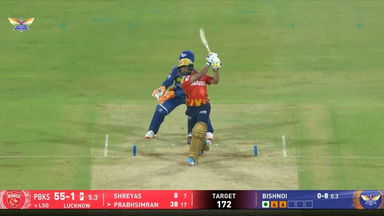 IPL 2025 M13: LSG vs PBKS - Prabhsimran Singh Six