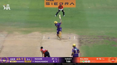 IPL 2026 M45: SRH vs KKR - Angkrish Raghuvanshi Six