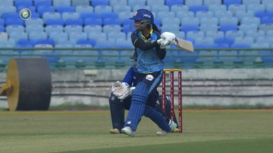 Senior Women's T20 Trophy 2023 QF 1: Hat-trick of 4s: Taniya Bhatia takes the attack to Reena Jindal