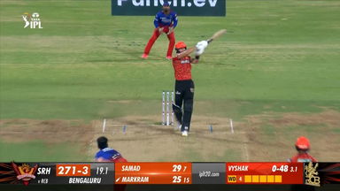 M30: RCB vs SRH – Aiden Markram Six