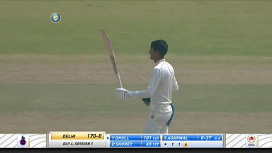 Yash Dhull stars with an unbeaten 200