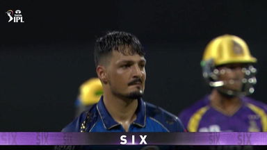 IPL 2026 M02: MI vs KKR - Ajinkya Rahane Six
